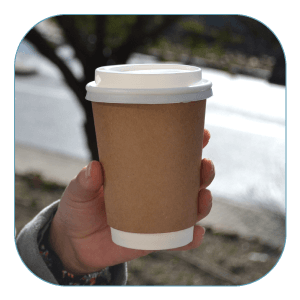 Single wall paper cups