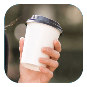 Single wall paper cups