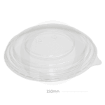 150 mm PET Plastic Salad Bowl Lid 300ctn
