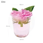 12oz/90mm PET Plastic U Shape Cup 1000/ctn