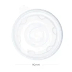 90mm PP Plastic Soup Cup Lid 500ctn