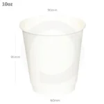 10oz Double Wall White Paper Cup 500ctn
