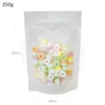 250g Clear Stand Up Ziplock Bag 300ctn