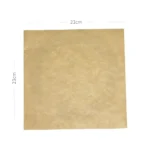 40PE Kraft Wrapping Paper 23×23cm 2000/ctn