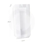#5 Satchel White Paper Window Bag 1000ctn