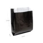 Black - #3 Satchel White Paper Bag 1000ctn