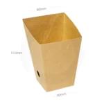 Fries Kraft Paper Box 500ctn