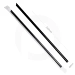 6×210mm Black Spike Straw Film Wrap 4000Ctn