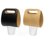 1 Cup Kraft Paper Holder 14×39cm 500ctn - Image 2