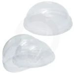 105mm PET Plastic No Hole Dome Lid 1000ctn - Image 2