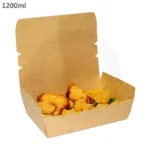1200ml A Kraft Paper Lunch Box 200ctn - Image 2