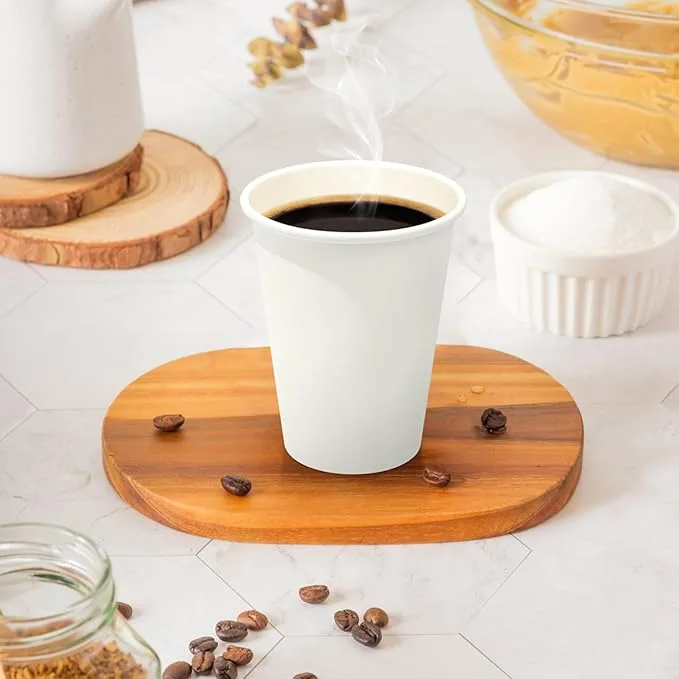 12oz Single Wall White Paper Cup 1000ctn - Image 4
