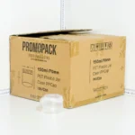 150 ml 70mm PET Plastic Jar Clear PP Cap 100ctn - Image 3