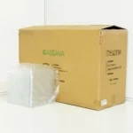 208mm PET Plastic Sugarcane Bowl Lid 300/ctn - Image 3