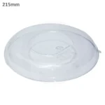 215mm PET Plastic Sugarcane 16 g Bowl Lid 300/ctn - Image 3