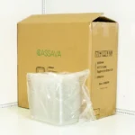 230mm PET Plastic Sugarcane Bowl Lid 300/ctn - Image 5