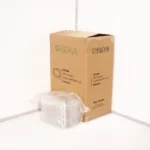 228 mm PET Plastic Sugarcane Bowl Lid 300/ctn - Image 3