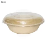 32oz Bagasse Sugarcane 25g Round Bowl 300ctn - Image 3