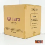 350ml PET Plastic Bottle Black Plastic Cap 200/ctn - Image 2