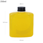 250ml B PET Plasitc Cold Brew Bottle Black Alu Cap 200/ctn