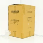 500ml/70mm PET Plastic Jar Clear PP Cap 100/ctn - Image 2