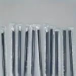 6×210mm Black Spike Straw Film Wrap 4000Ctn - Image 2
