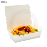 700ml A White Paper Lunch Box 200ctn - Image 2
