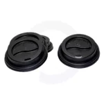 73mm PS Plastic Black No Cap Lid 1000ctn - Image 2