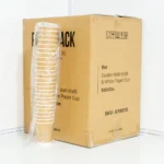 8oz Double Wall White Kraft Paper Cup 500ctn - Image 5