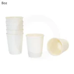 8oz Double Wall White Paper Cup 500ctn - Image 3