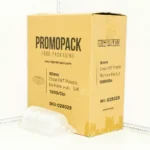 90mm Clear PET Plastic No Hole Flat Lid 1000ctn - Image 4