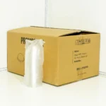 92mm PET Plastic Dome Lid No Hole 1000ctn - Image 3