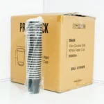 Black - 10oz Double Wall White Paper Cup 500ctn - Image 5