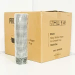 Black - 10oz White Paper Ice Cream Cup 1000ctn - Image 5