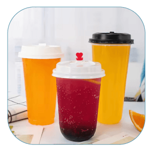 PP Plastic Cups and Lids