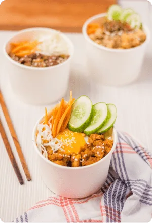 Paper Bowls, Cups, and Lids