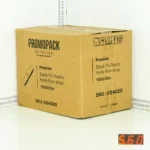 Premium Black PS Plastic Knife Film Wrap 1000/ctn - Image 2