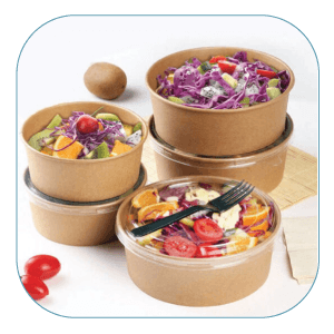 Salad Bowls and Lids