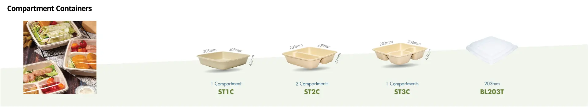 Compartment Containers